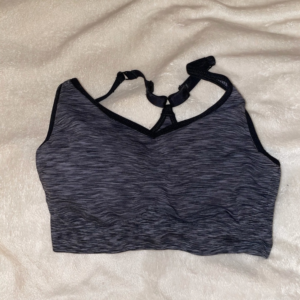 Grey Sports Bra